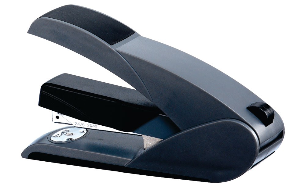 Light Touch Plastic Stapler 105*(24/6 26/6) Black