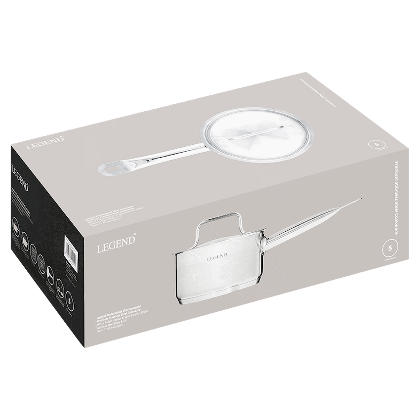 Legend Prof Chef 1.4lt Saucepan ( Order in Qty of 1)
