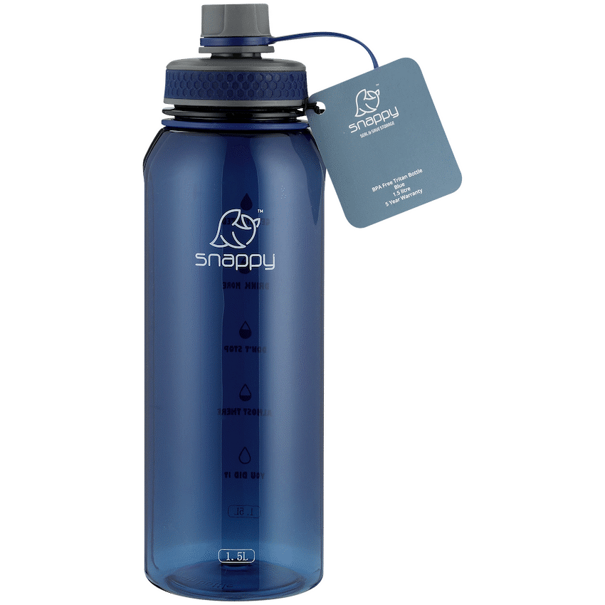Snappy Tritan Bottle 1.5lt Blue ( Order in Qty of 10)