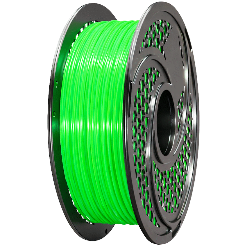 SA Filament PLA UV Neon Filament 1kg - Luminous Green