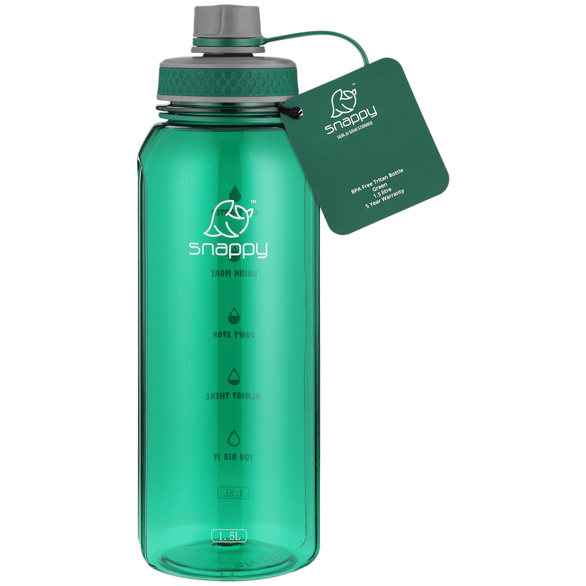 Snappy Tritan bottle 1.5lt Green ( Order in Qty of 10)