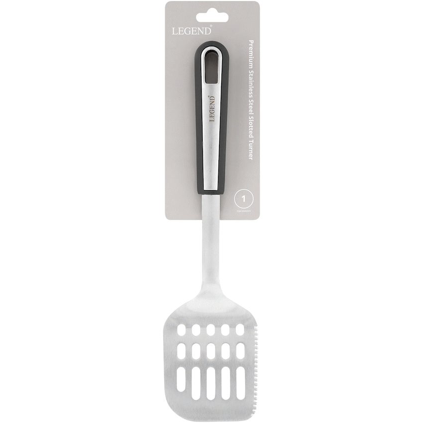 Legend Premium st/st slotted turner ( Order in Qty of 6)