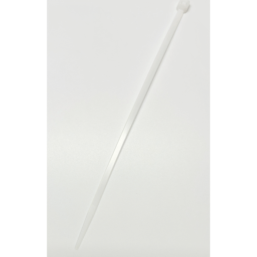 Ellies Cable Tie 4.8mm X 200mm - 100 PACK SIZE - WT