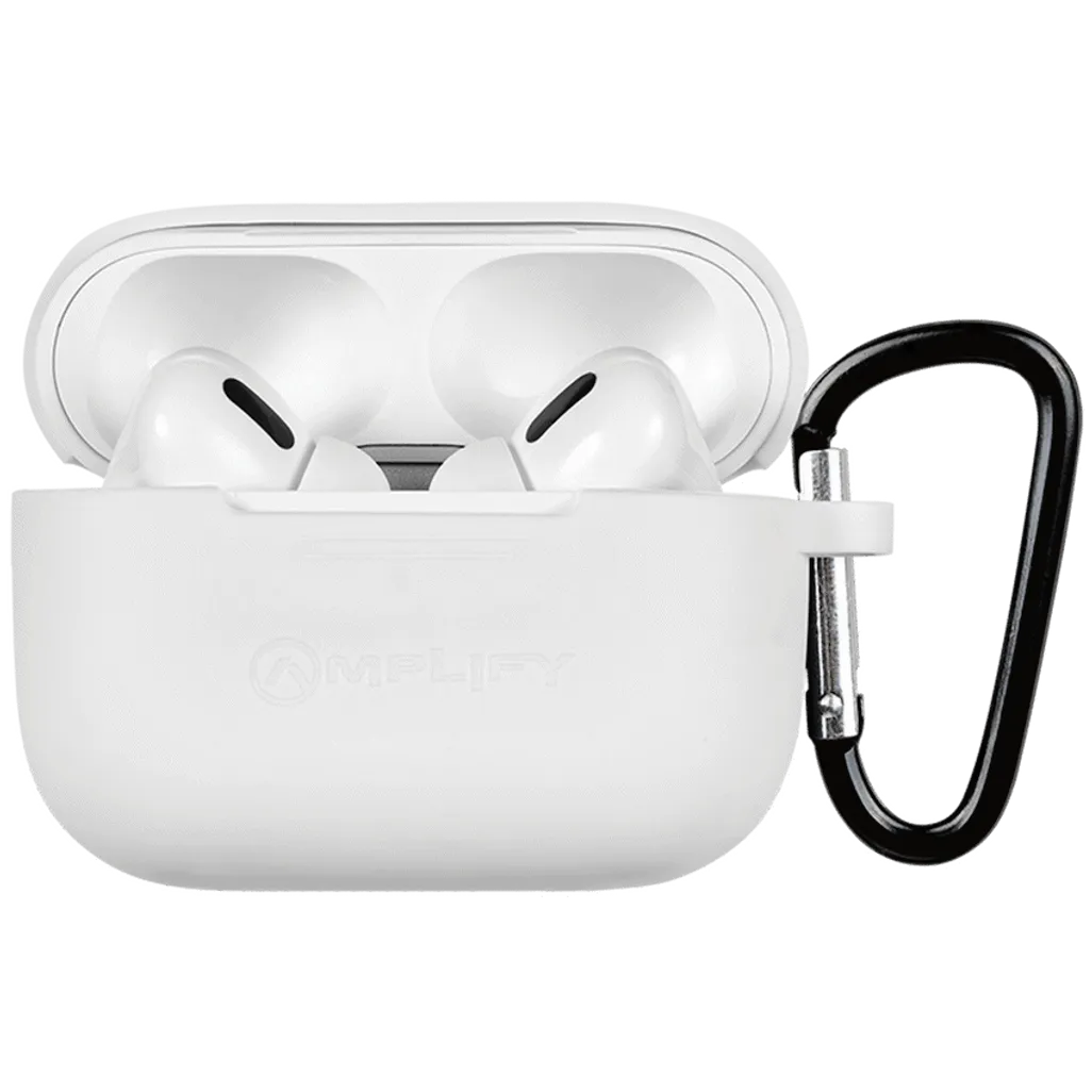 Amplify Note X Series TWS Earphones - White Case + White Cover