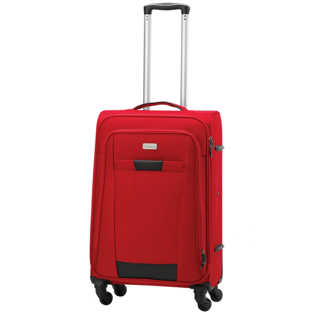 Travelwize Arctic 65cm 4-Wheel Spinner Trolley Case - Red