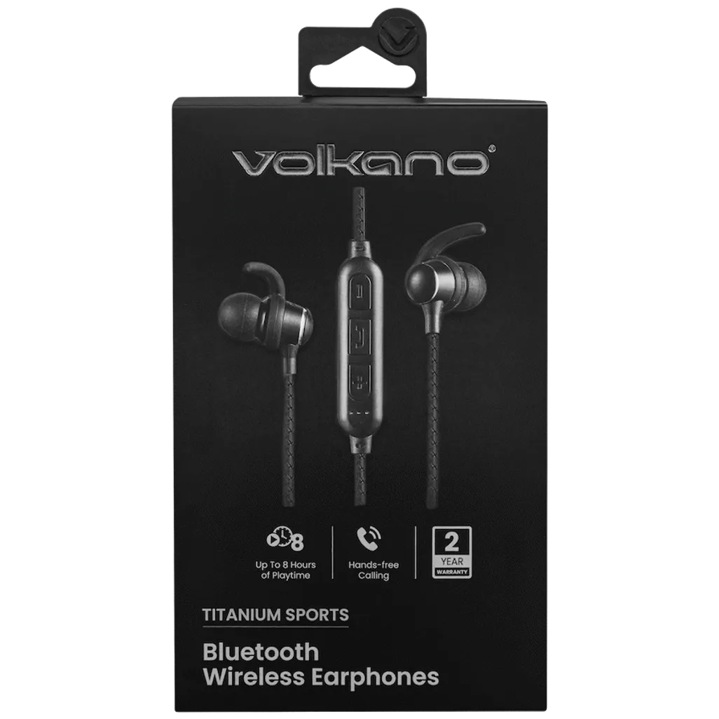 Volkano Titanium Sports Series Bluetooth Earphones