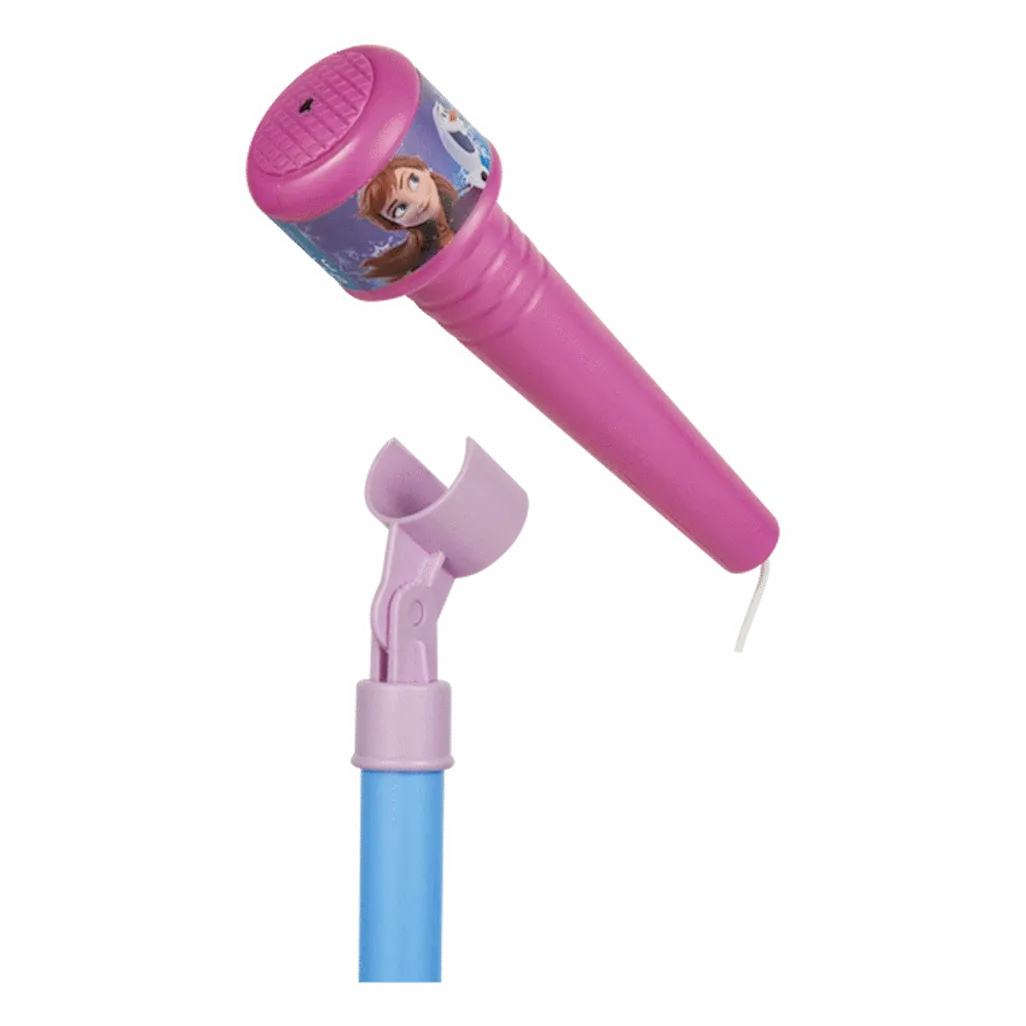 Disney Frozen Double Karaoke Mic Stand with Colourful Lights