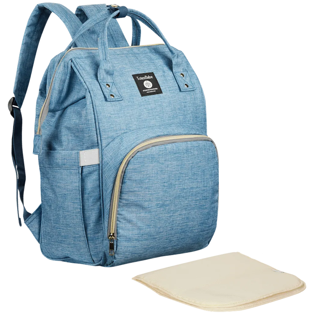 Totes Babe Alma 18l Diaper Backpack - Blue