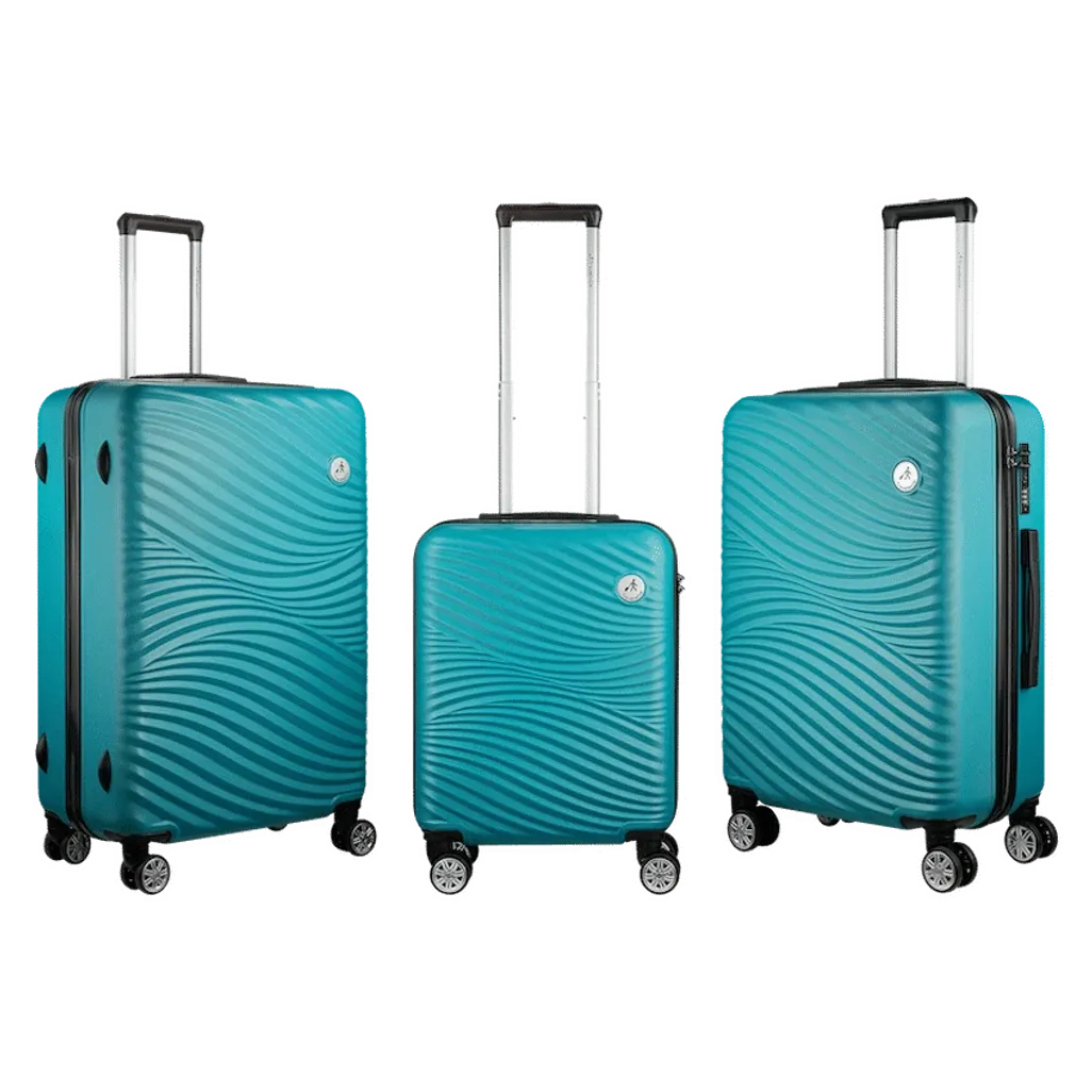 Travelwize Maui ABS 4-Wheel Spinner 55cm Luggage - Ocean