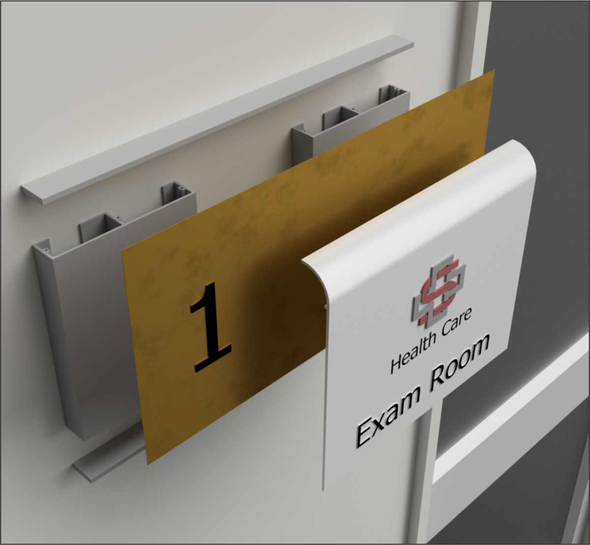 Sign Frame Aluminium Extrusion Modular Centre (3600mm)
