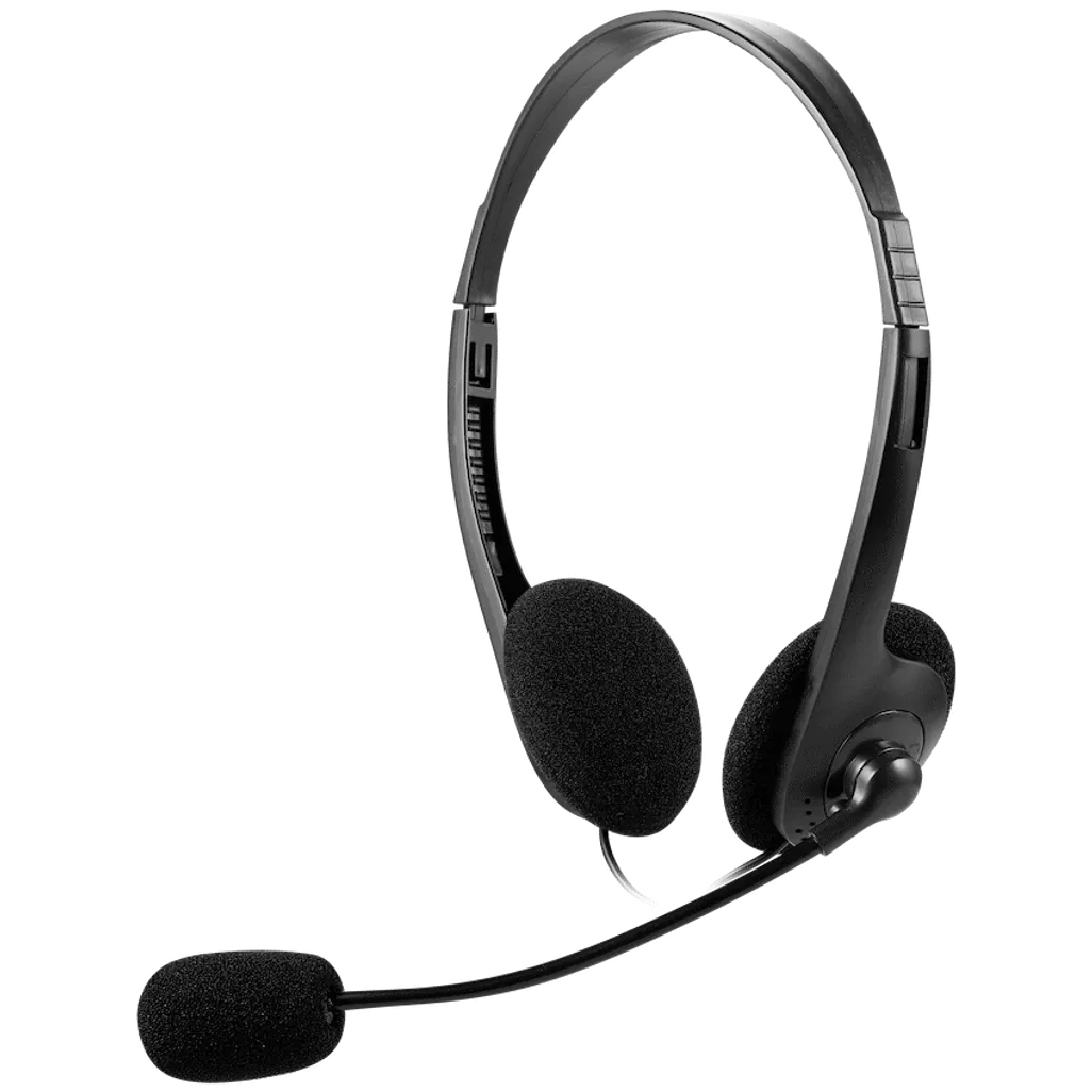 Volkano Chat 2 Stereo Headset with Boom Microphone