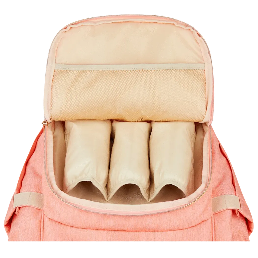 Totes Babe Alma 18l Diaper Backpack - Peach