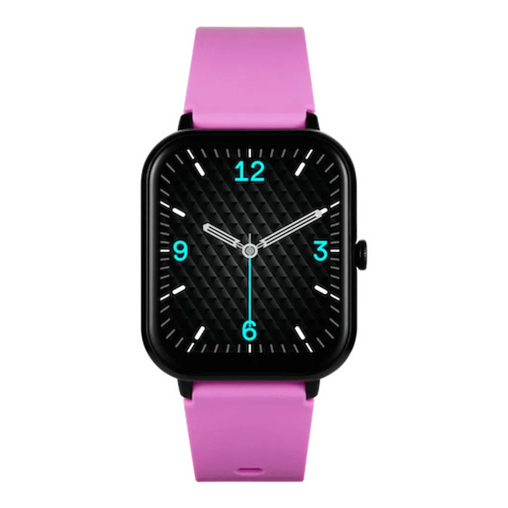 Volkano Chroma Series Smartwatch with Flamingo Pink Strap