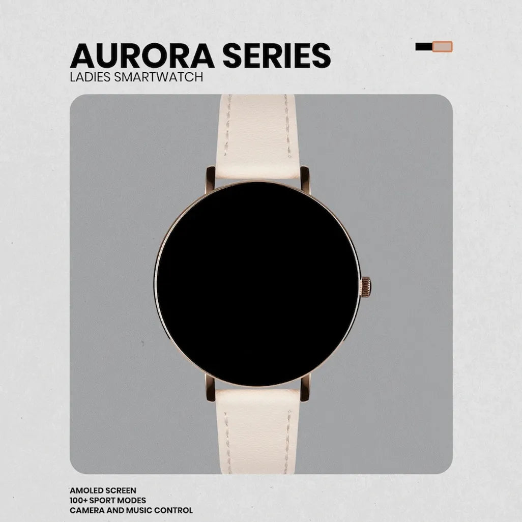 Volkano Aurora Series Ladies Smart Watch - Gold