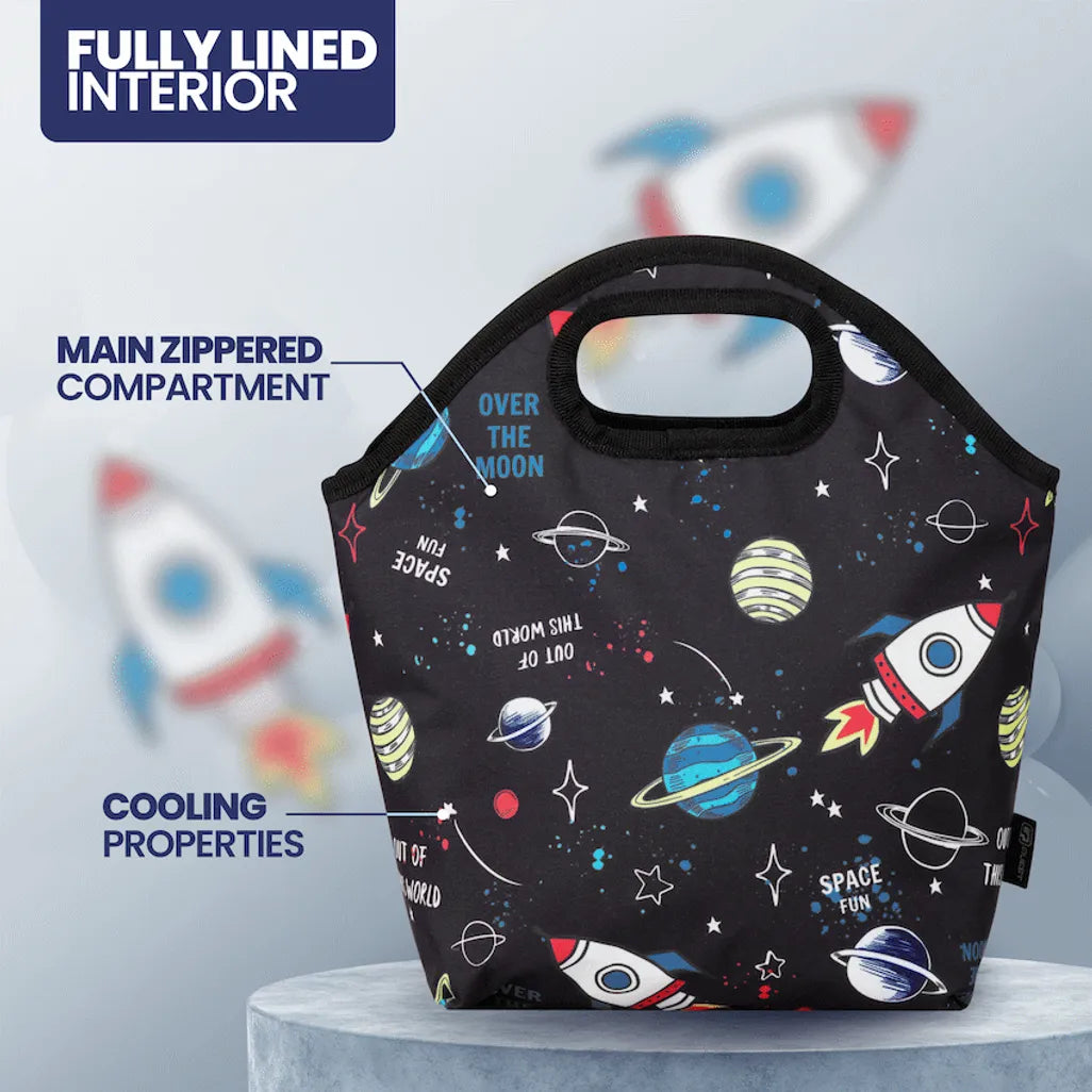 Quest Planets Value Lunch Cooler Black