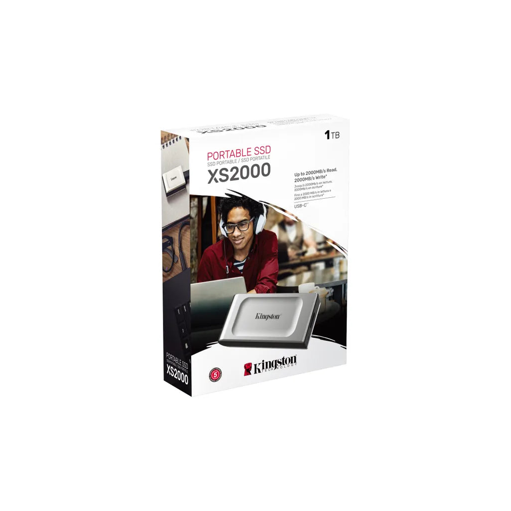 Kingston XS2000 1TB Portable External SSD - iDesign Communications