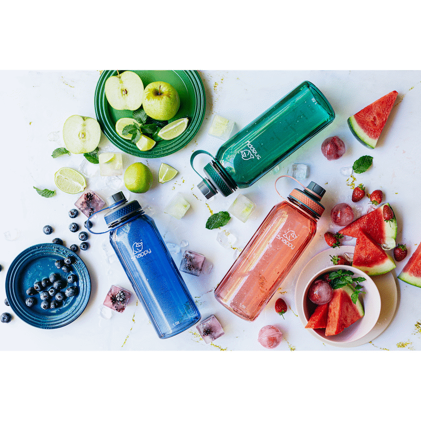 Snappy Tritan bottle 1.2lt Blue ( Order in Qty of 10)