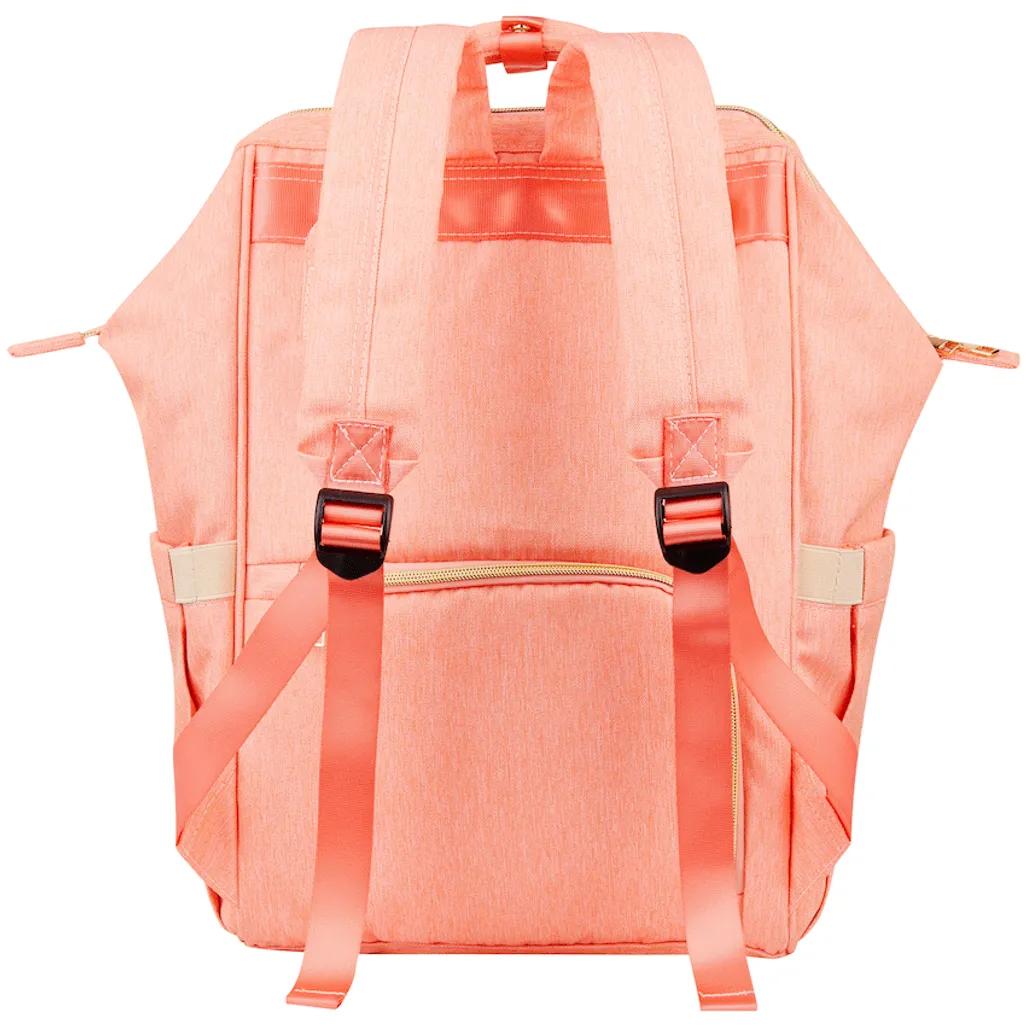 Totes Babe Alma 18l Diaper Backpack - Peach