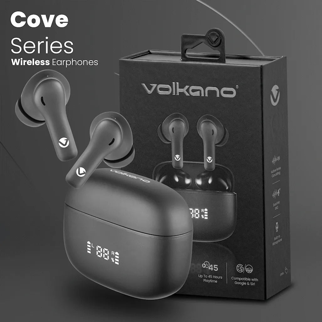 Volkano Cove Series True Wireless Earphone with Charging Case