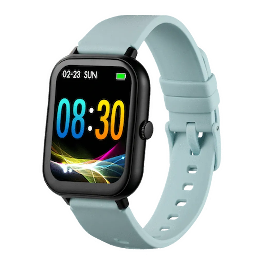 Volkano Chroma Series Smartwatch with Teal Strap