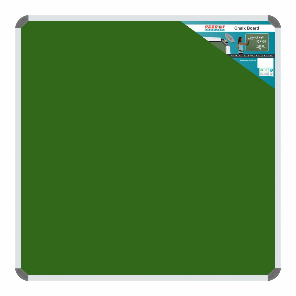 Chalk Board Non-Magnetic (Aluminium Frame - 900*900mm)