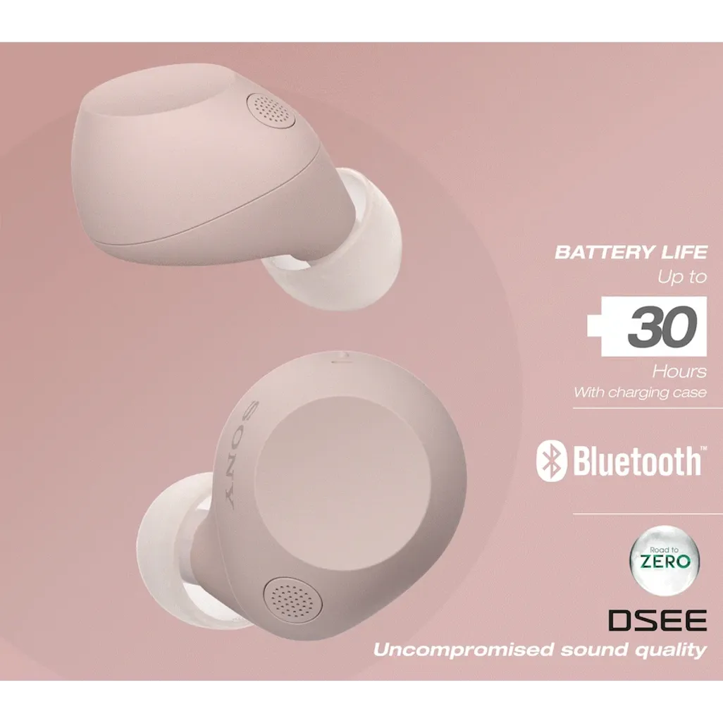 Sony WF-C710N True Wireless Earbuds (Pink)
