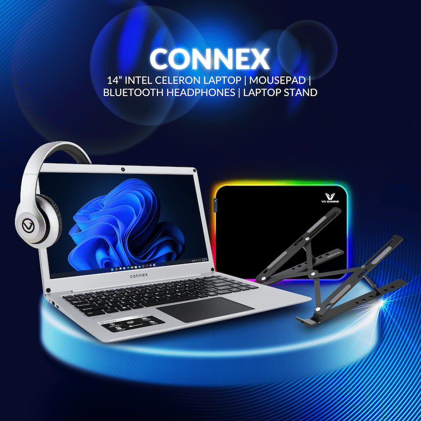 Connex + MouseP, Stand and Headphone Bundle