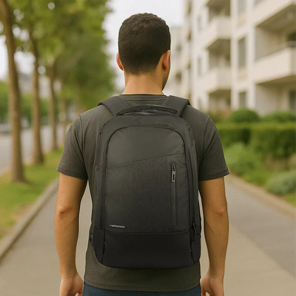 Volkano Refine 15.6 inch Laptop Backpack - Black/Charcoal