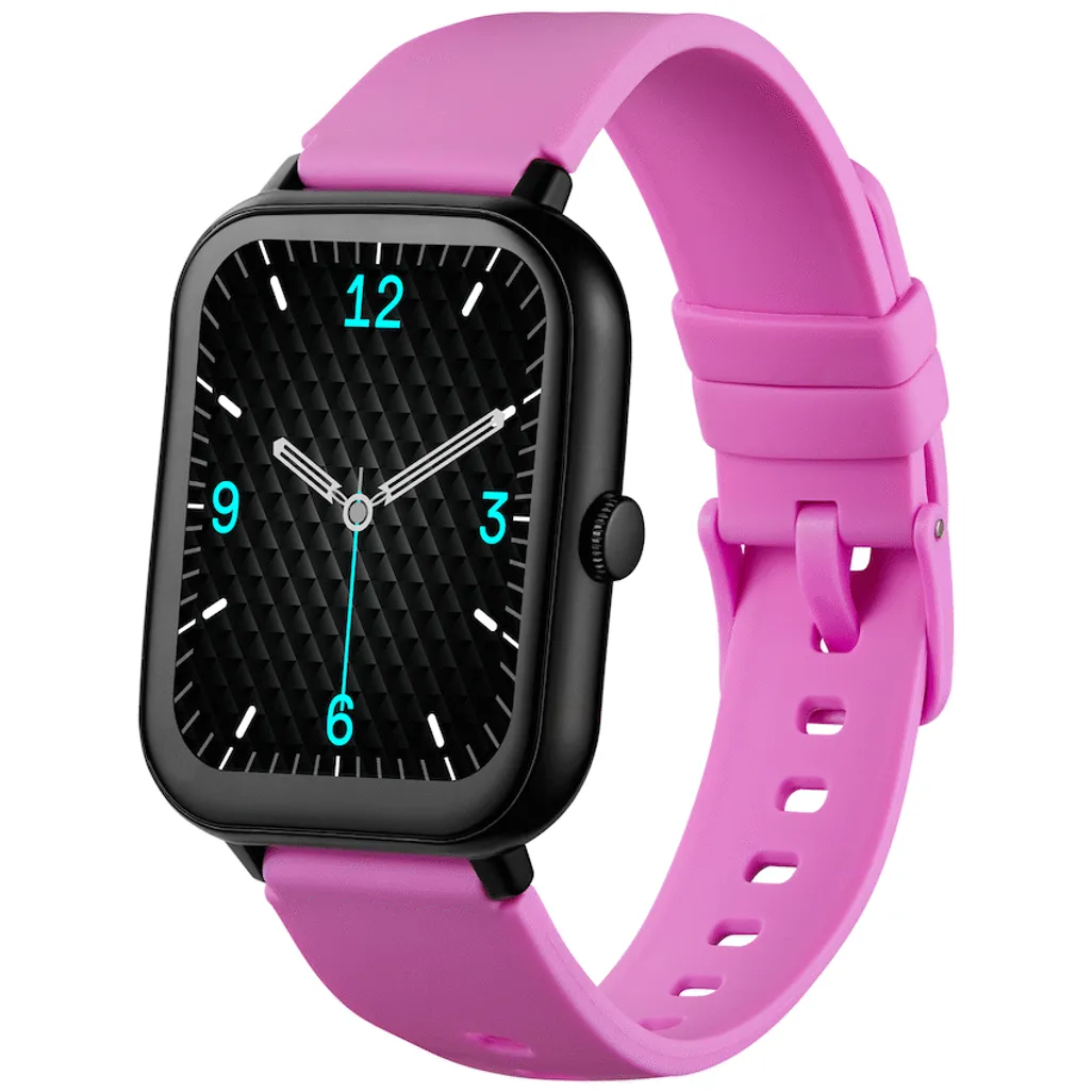 Volkano Chroma Series Smartwatch with Flamingo Pink Strap