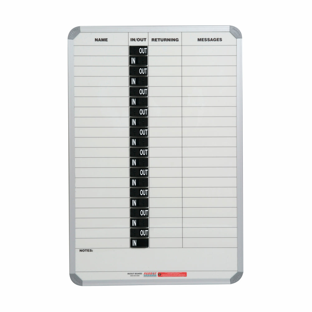 In/Out Board Magnetic 20 People (900*600mm)