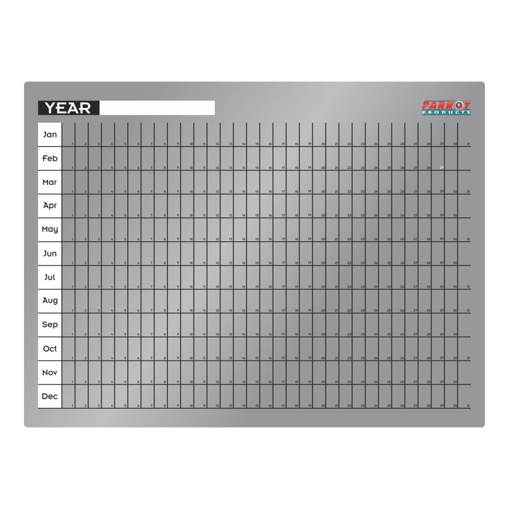 Parrot Products Cast Acrylic Yearly Planner (Cast Acrylic - 600 x 450mm)