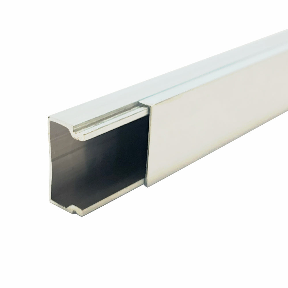 Aluminium Conduit 22 x 11 x 2900mm White