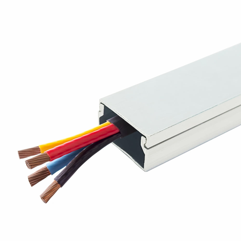 Aluminium Conduit 22 x 11 x 2900mm White