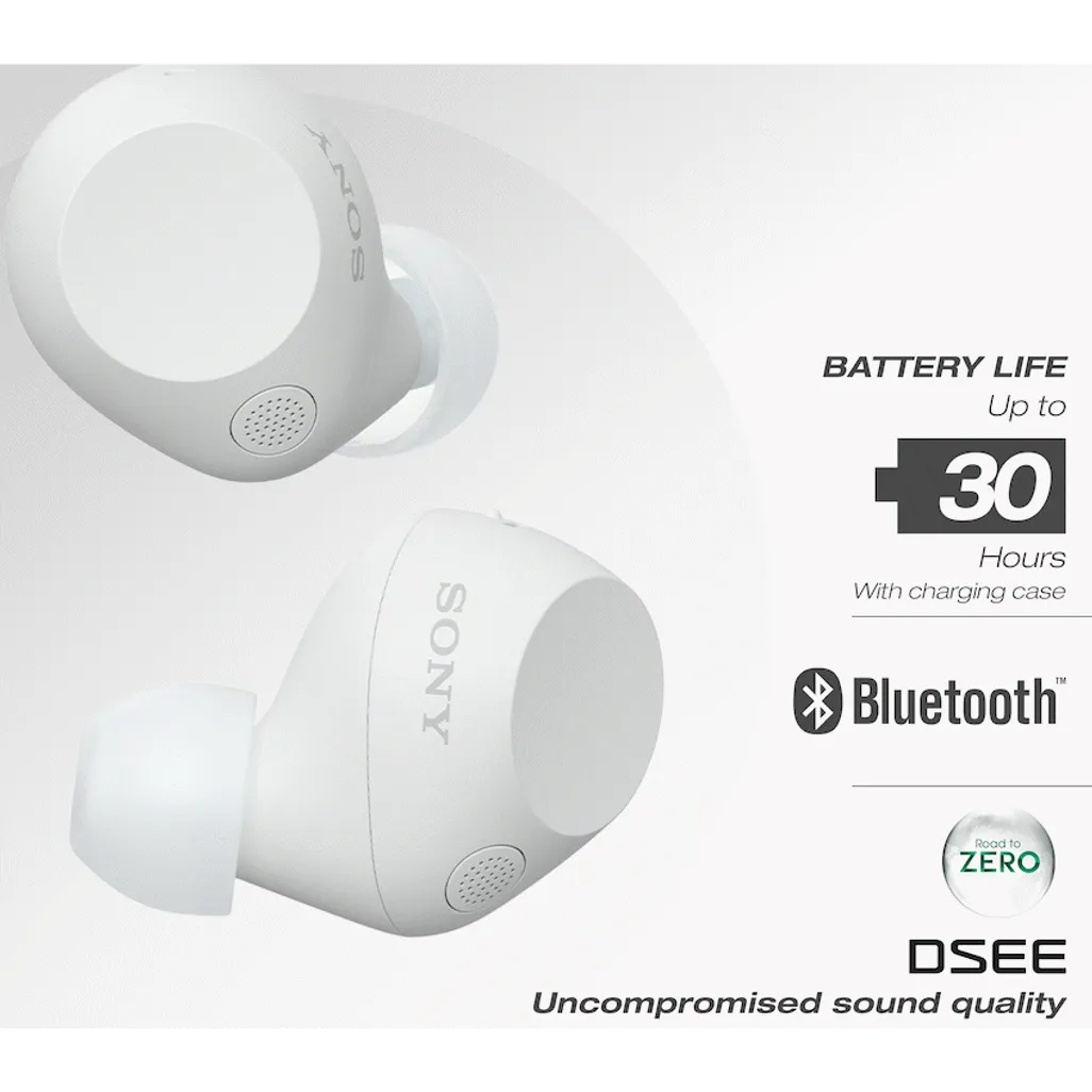 Sony WF-C710N (White) True Wireless Earbuds