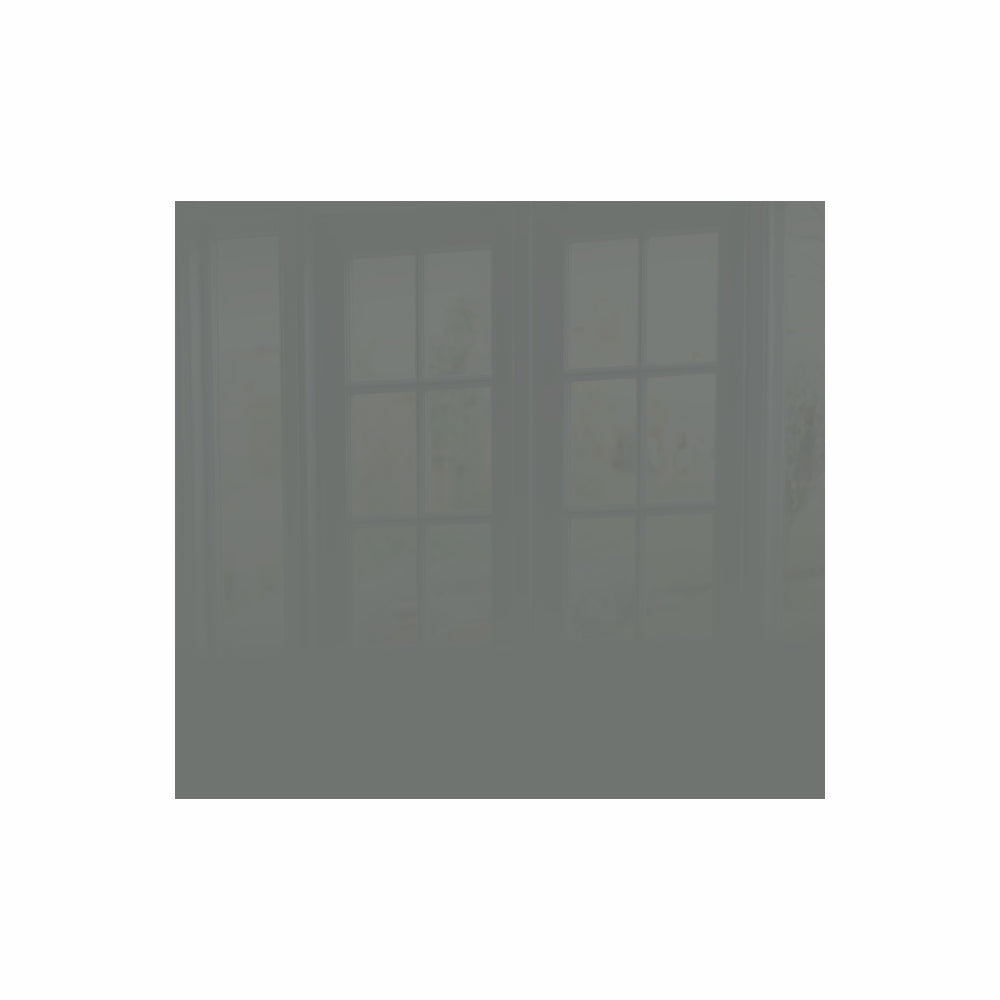 Decorative Glass Wall Tile (598 X 650 X 6mm) Mouse Grey