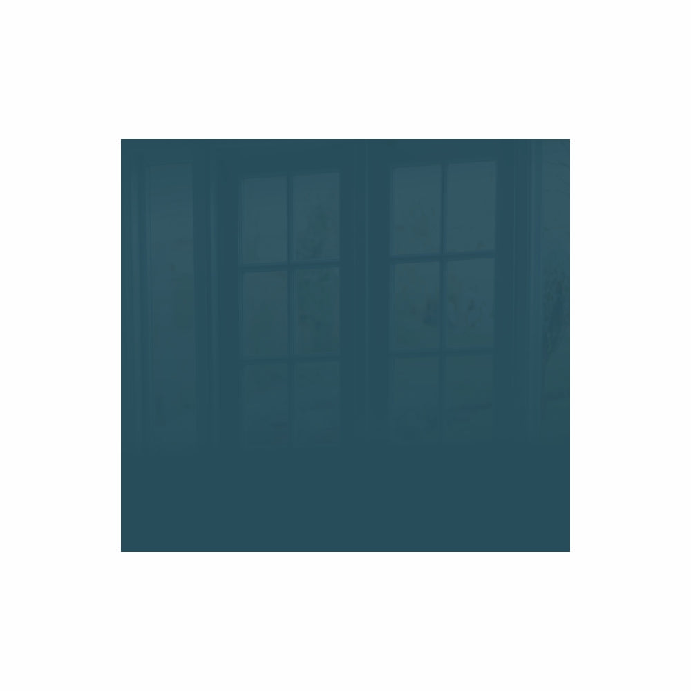 Decorative Glass Wall Tile (598 X 650 X 6mm) Ocean Blue