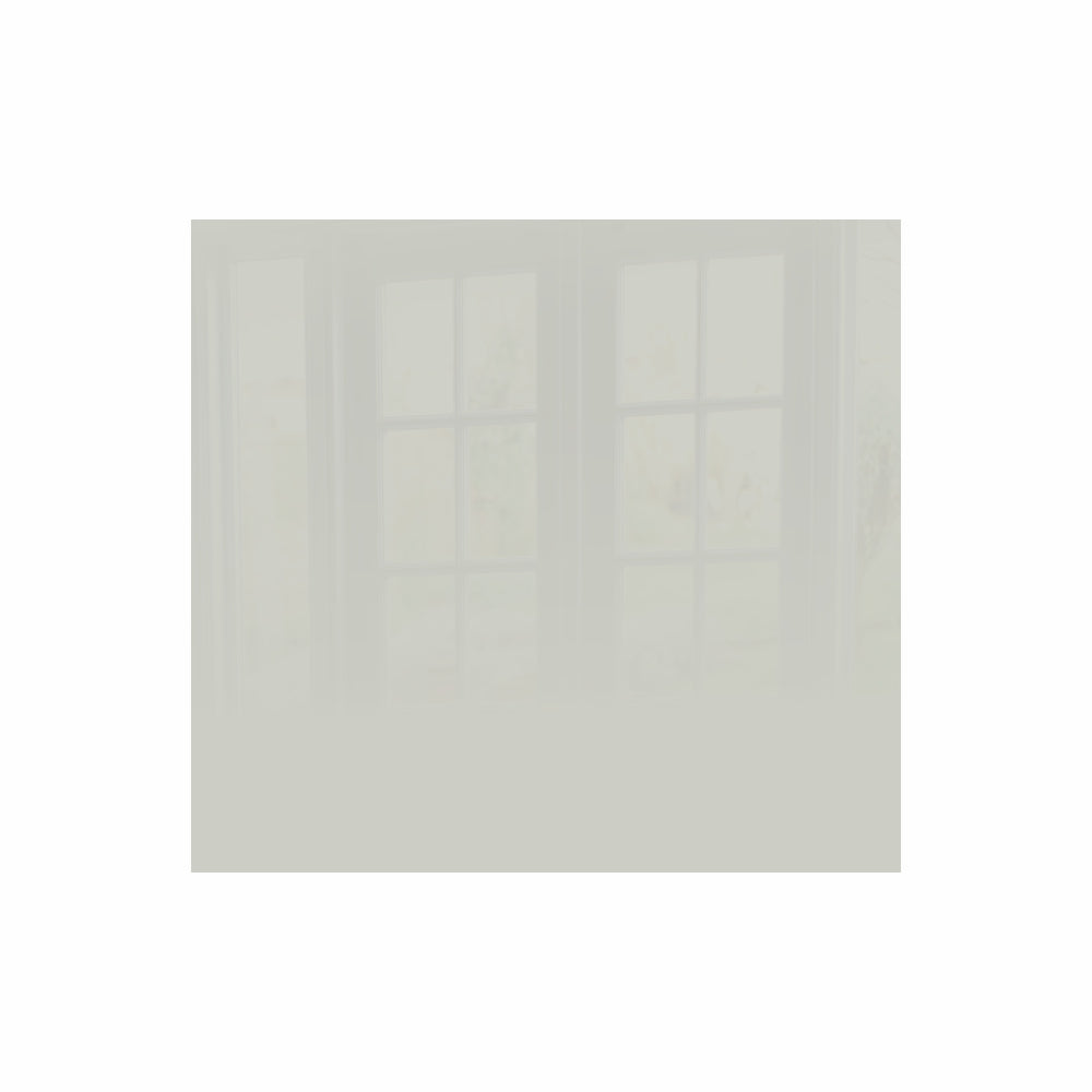 Decorative Glass Wall Tile (598 X 650 X 6mm) Papyrus White
