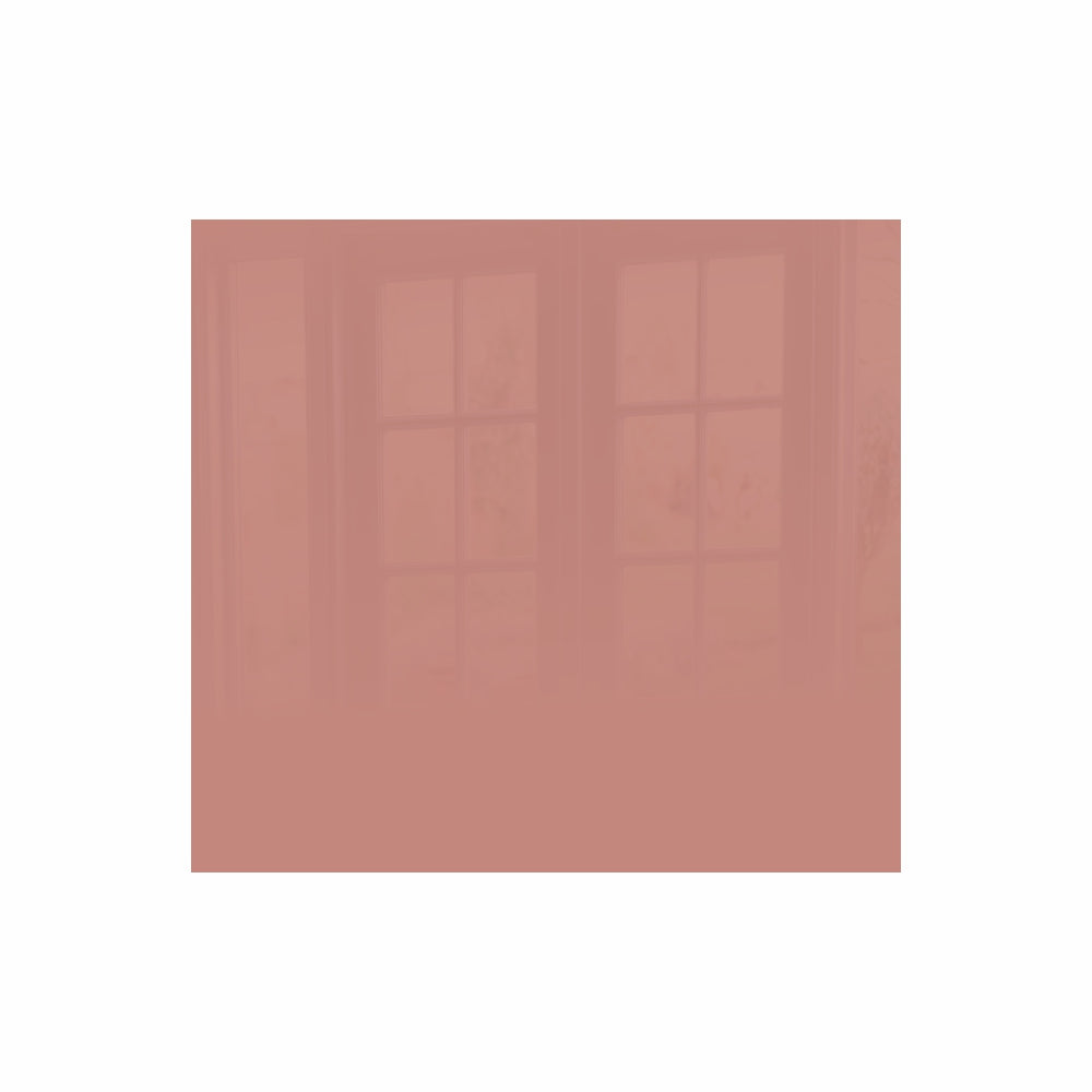 Decorative Glass Wall Tile (598 X 650 X 6mm) Rose Gold