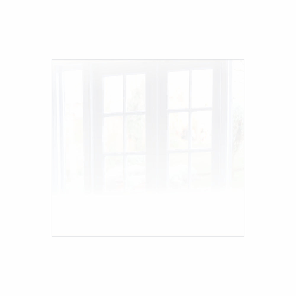 Decorative Glass Wall Tile (598 X 650 X 6mm) White RAL9010