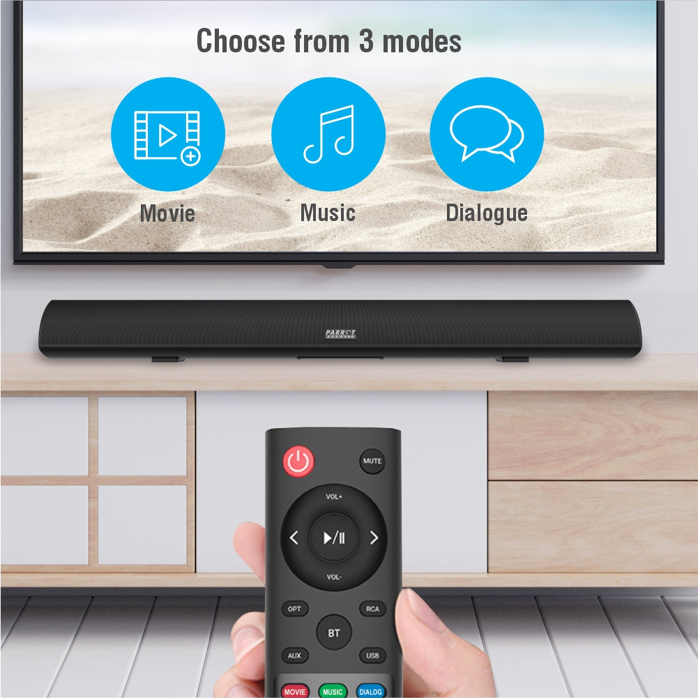 Parrot Speaker Sound Bar Econo Incl Wall Bracket