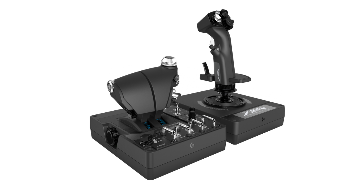 LOGITECH G X56 SIMULATOR COMPATIBLE HOTAS JOYSTIC