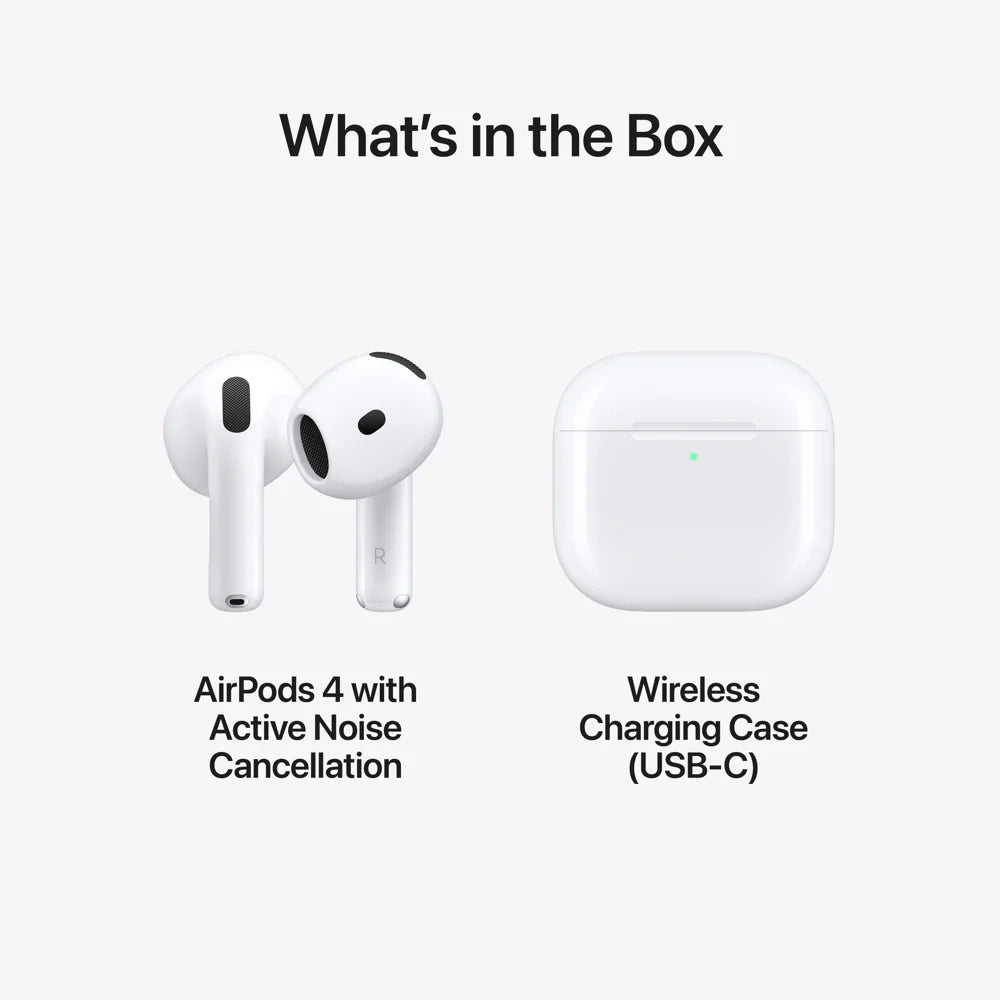 AirPods 4 With Active Noise Cancellation - iDesign Communications
