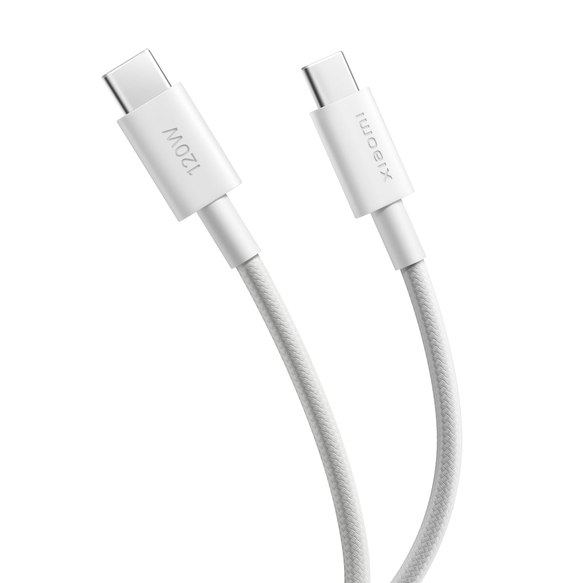 Xiaomi 6A Braided USB Type-C to USB Type-C Cable (1m) - White