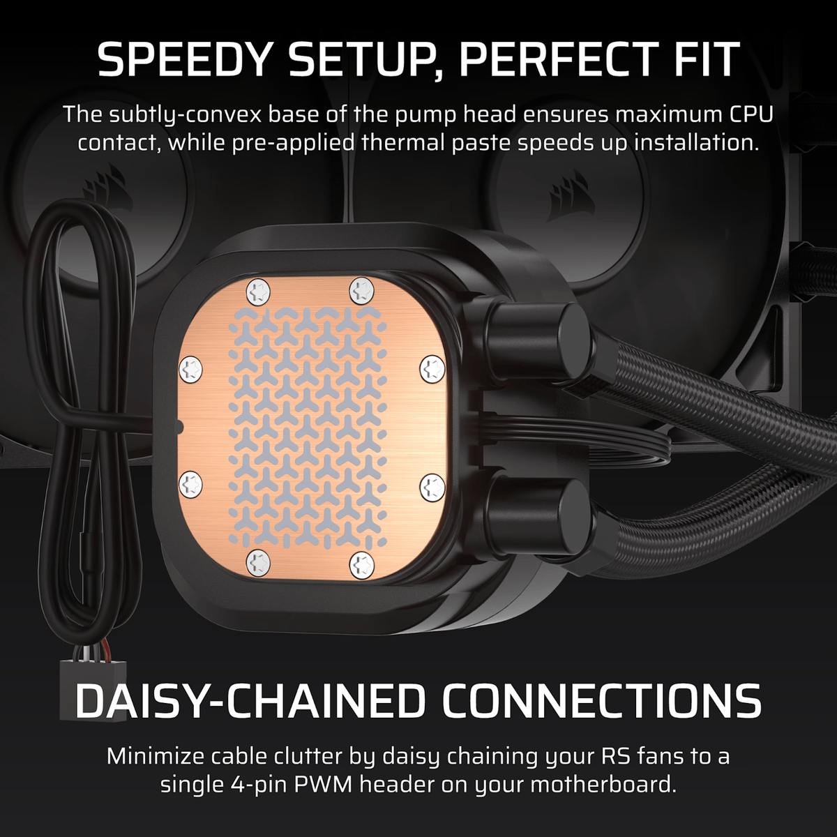 Corsair NAUTILUS 360 RS LCD Liquid CPU Cooler - Black