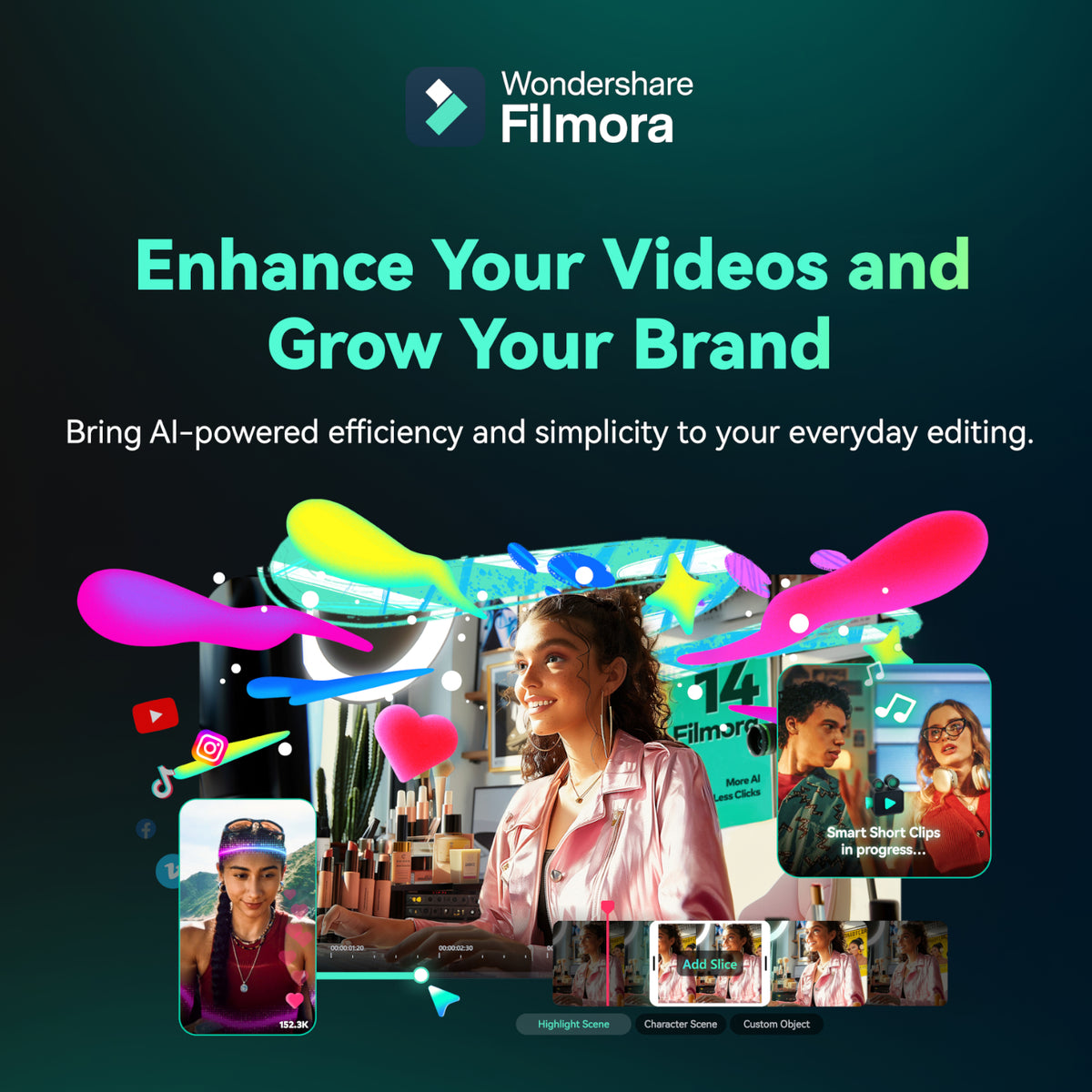 Wondershare Filmora AI Credits - 1500 Credits (Digital Annual License)