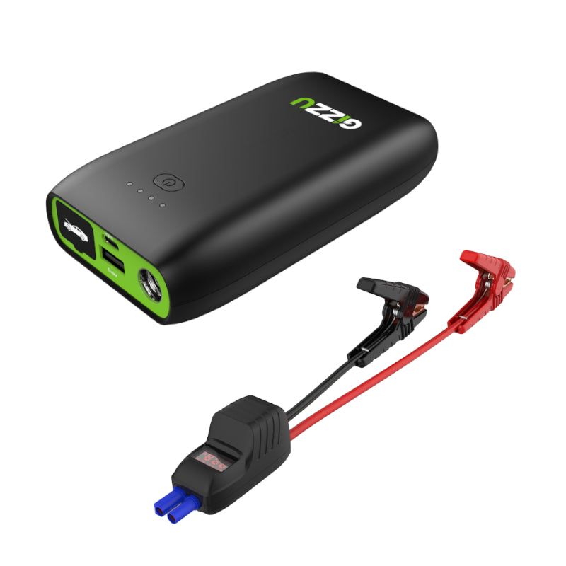 GIZZU 1000A Jump Starter 10400mAh β Black