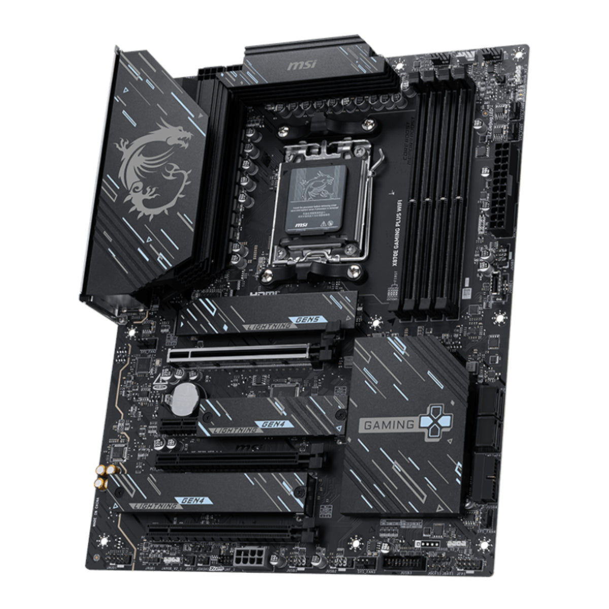 MSI X870E Gaming Plus WIFI AM5 ATX Gaming Motherboard