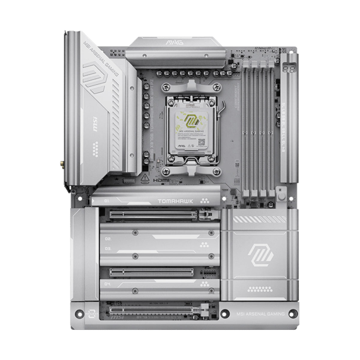 MSI MAG X870E TOMAHAWK MAX WIFI PZ AM5 ATX Motherboard