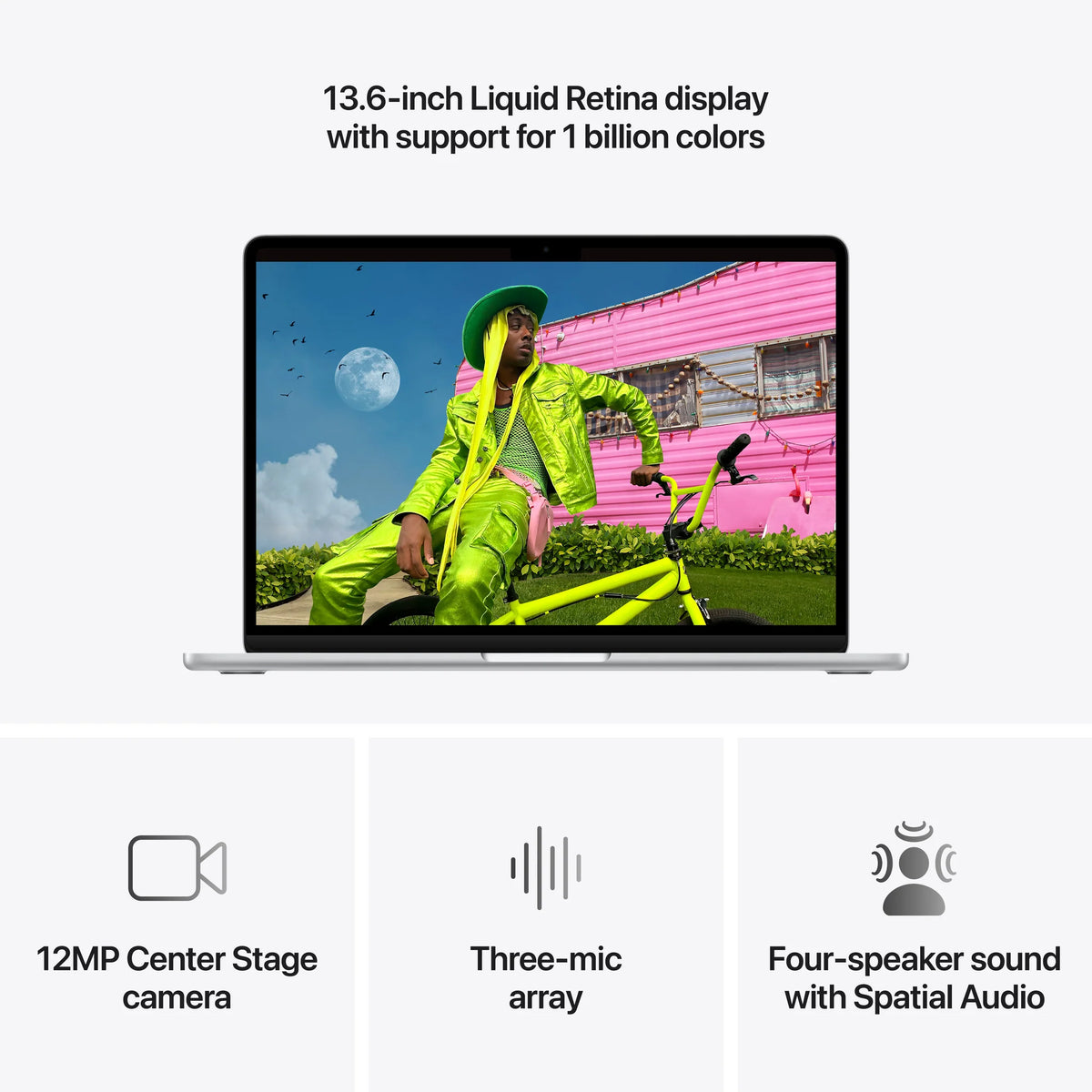 13-inch MacBook Air M5 Chip | 10-core CPU 10-core GPU | 24GB | 1TB - Silver - iDesign Communications
