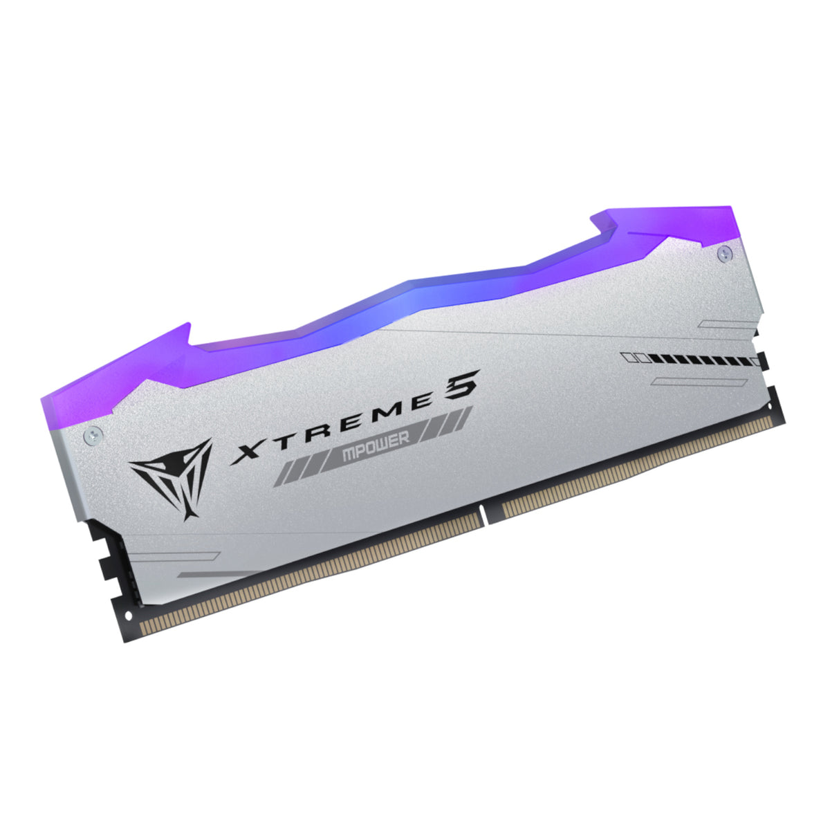 Patriot Viper Xtreme 5 RGB MPower 32GB 6000MHz DDR5 Desktop Gaming Memory Kit - Silver